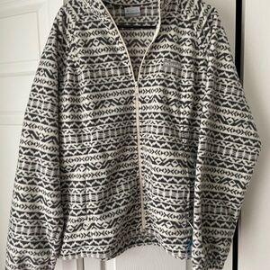 Columbia Patterned Fleece Jacket
